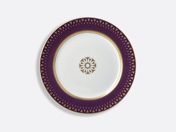 Bernardaud Soleil Levant Violet Salad Dessert Plate